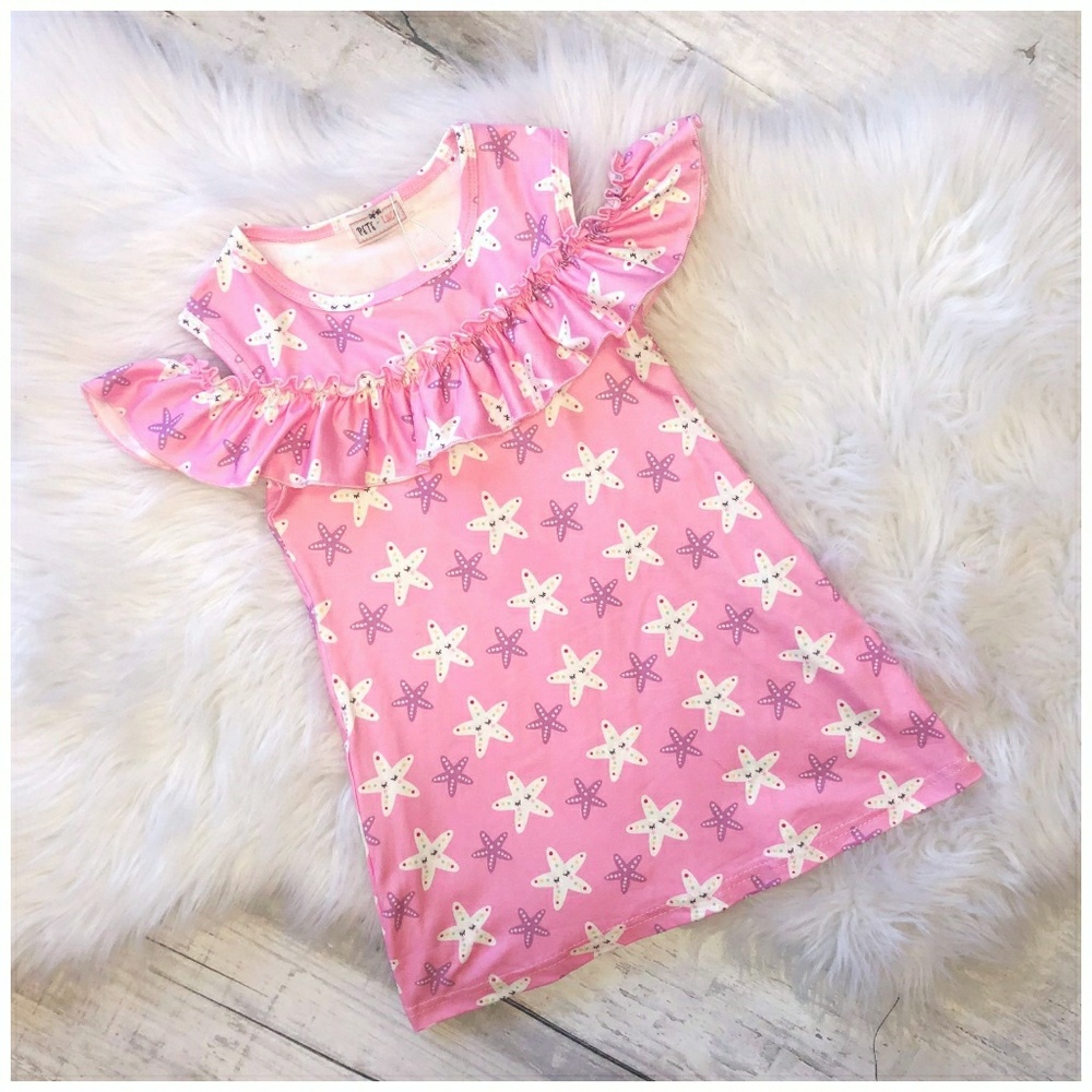 Starfish "Cold Shoulder" Dress